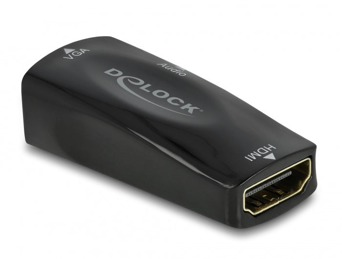 Delock Adapter HDMI-A Buchse zu VGA Buchse 1080p mit Audio