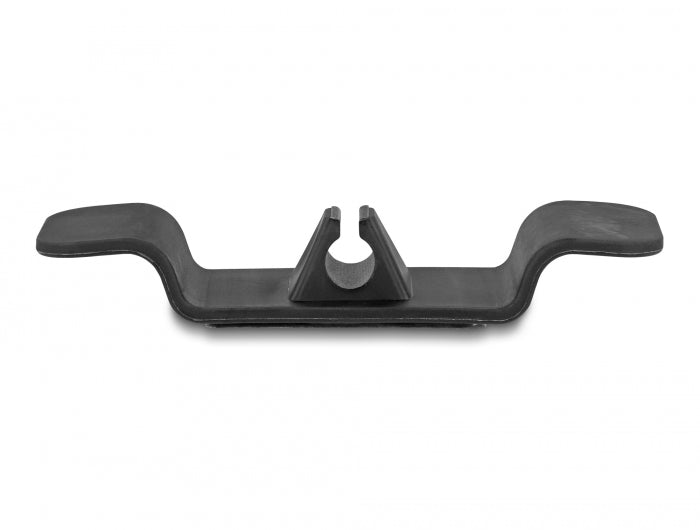 Delock Kabelhalter Clip selbstklebend Set 3 Stück schwarz