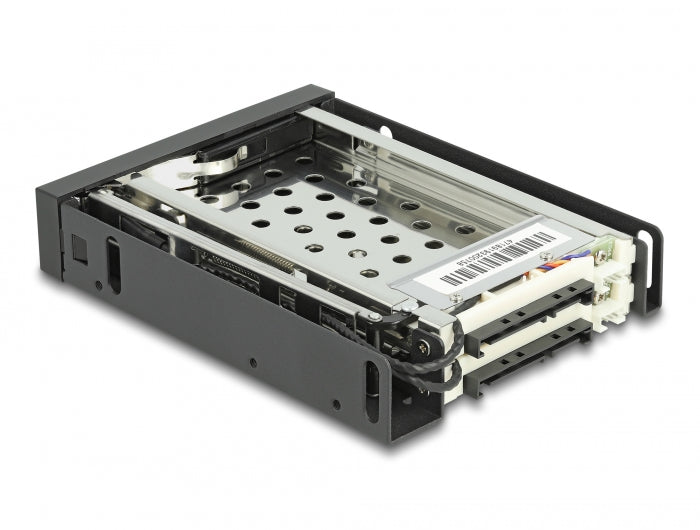 Delock 3.5″ Wechselrahmen für 2 x 2.5″ SATA HDD / SSD