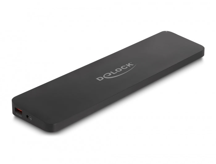 Delock USB Type-C™ Triple Display Dockingstation mit DisplayLink® 4K / USB 5 Gbps / LAN / SD / Audio / PD 80 W
