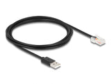Delock USV Kommunikationskabel USB 2.0 Typ-A zu USB RJ50 2 m