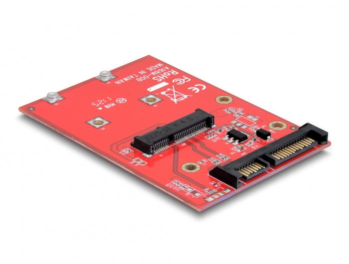 Delock 2.5″ Konverter SATA 22 Pin > 1 x mSATA - 9,5 mm