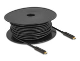 Delock Aktives Optisches USB-C™ Video Kabel 4K 60 Hz 30 m