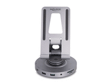 Delock Tablet und Notebook Dockingstation 4K mit integrierter Halterung - HDMI / USB / Hub / SD / Micro SD / PD 3.0 - 360° drehbar