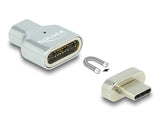 Delock Thunderbolt™ 3 / USB Type-C™ (DP Alt Mode) 8K 30 Hz Magnet Adapter Stecker zu Buchse