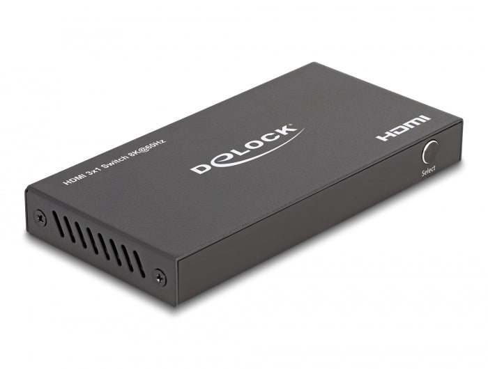Delock HDMI Switch 3 x HDMI in zu 1 x HDMI out 8K 60 Hz