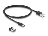 Delock Ringbarcode Scanner 1D und 2D mit 2,4 GHz oder Bluetooth - Wireless Charging Funktion