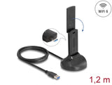 Delock Wi-Fi 6 Dualband WLAN USB Adapter AX1800 (1201 + 574 Mbps)