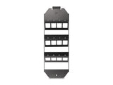 Delock Keystone Halterung 12 Port für Bodentank