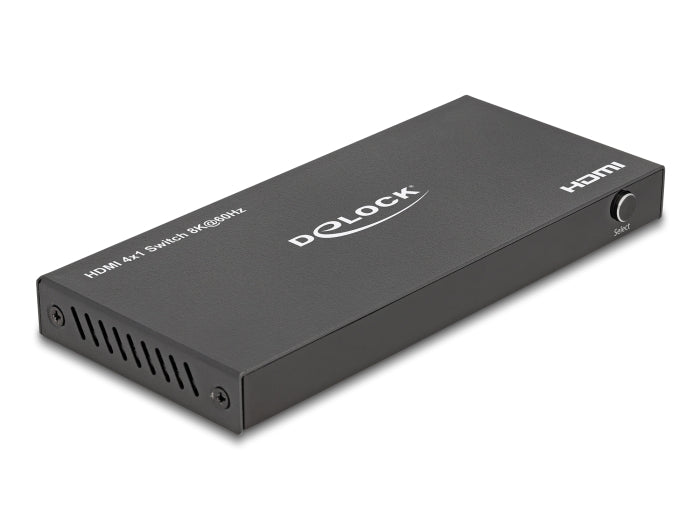 Delock HDMI Switch 4 x HDMI in zu 1 x HDMI out 8K 60 Hz