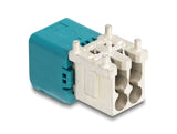Delock Mini FAKRA Z Stecker quad gewinkelt A-Typ PCB