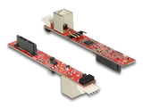 Delock Konverter Slim SATA 13 Pin zu USB 2.0 Typ-B Buchse