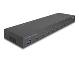 Delock 19″ Industrie Hub 10 x USB 10 Gbps Typ-A