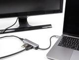 Delock USB Type-C™ Adapter zu HDMI 4K 60 Hz mit USB Typ-A und USB Type-C™ Daten + PD 92 W