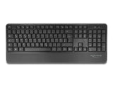 Delock USB Tastatur und Maus Set 2,4 GHz kabellos schwarz (Handballenauflage)