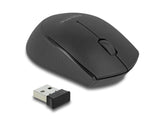 Delock USB Tastatur und Maus Set 2,4 GHz kabellos schwarz (Handballenauflage)
