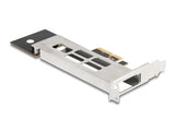 Delock Wechselrahmen PCI Express Karte für 1 x M.2 NVMe SSD - Low Profile Formfaktor