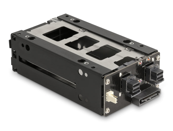 Delock Slim Bay Wechselrahmen für 2 x 2.5″ U.2 NVMe SSD
