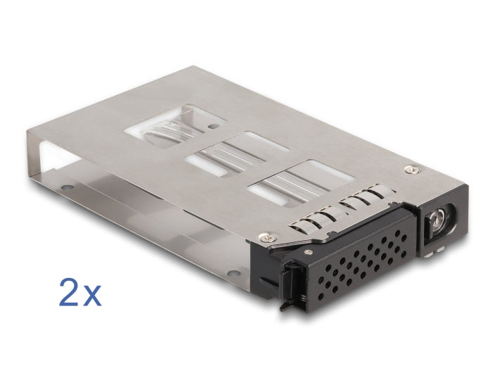 Delock Slim Bay Wechselrahmen für 2 x 2.5″ U.2 NVMe SSD