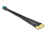Delock Kabel Mini FAKRA Z Buchse quad zu 4 x SMA Stecker B-Typ Premium