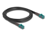 Delock Kabel Mini FAKRA Z Buchse quad zu Mini FAKRA Z Buchse quad B-Typ