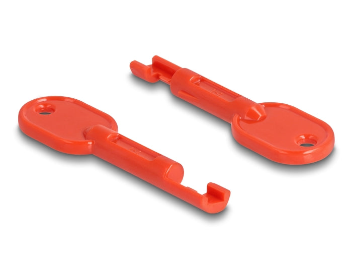 Delock RJ45 Port Blocker Set für RJ45 Stecker 10 Stück