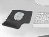 Delock Ergonomisches Mauspad mit Gel Handballenauflage Linkshänder schwarz