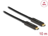 Delock Aktives Optisches USB-C™ Video Kabel 4K 60 Hz 10 m