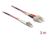 Delock Kabel Lichtwellenleiter LC > SC Multimode OM4 3 m