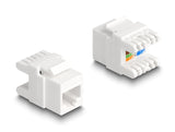 Delock Keystone Modul RJ45 Buchse zu LSA Cat.6A werkzeugfrei mini
