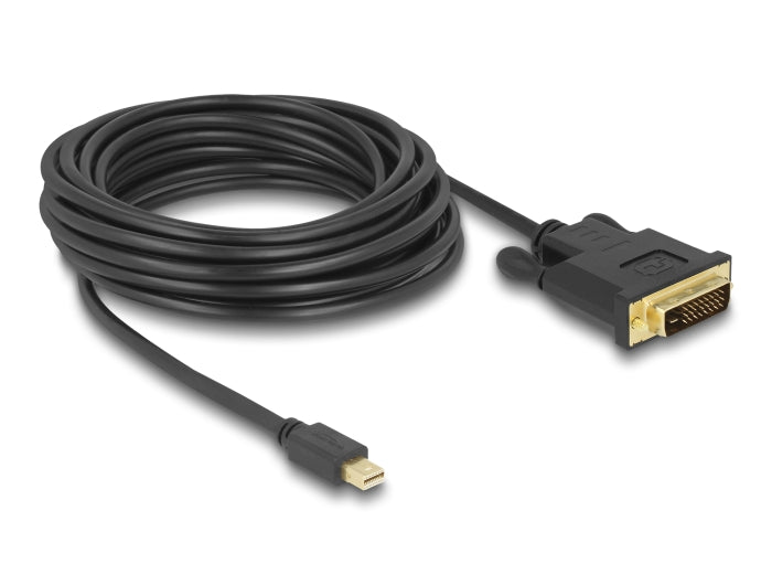 Delock Kabel mini DisplayPort 1.1 Stecker > DVI 24+1 Stecker 5 m