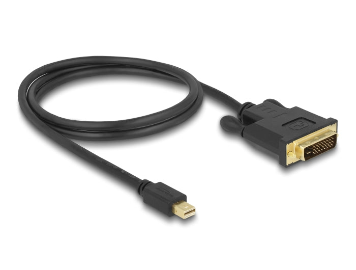 Delock Kabel mini DisplayPort 1.1 Stecker > DVI 24+1 Stecker 1 m
