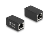 Delock Adapter RJ45 Buchse zu RJ45 Buchse Cat.6 schwarz