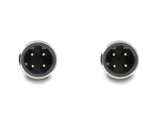 Delock M12 Kabel D-kodiert 4 Pin Stecker zu Stecker PUR (TPU) 1 m