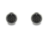 Delock M12 Kabel A-kodiert 8 Pin Stecker zu Stecker PUR (TPU) 1 m