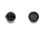 Delock M12 Kabel D-kodiert 4 Pin Stecker zu Buchse PUR (TPU) 1 m