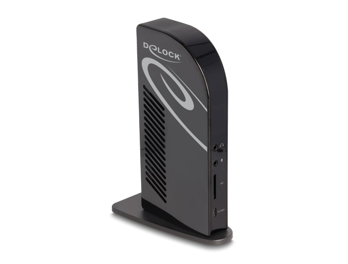 Delock USB Type-C™ Triple Display Dockingstation mit DisplayLink® 4K / USB Hub / LAN / SD / Audio / PD 96 W