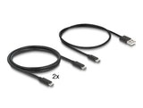 Delock USB-C™ KVM Switch zu DisplayPort 8K 30 Hz mit USB 2.0