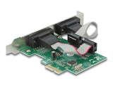 Delock PCI Express x1 Karte zu 2 x Seriell RS-232