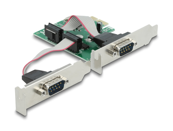Delock PCI Express x1 Karte zu 2 x Seriell RS-232