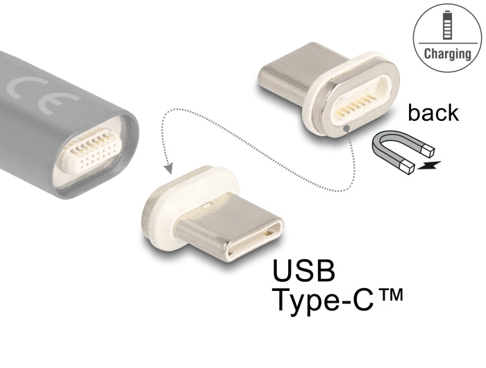 Delock Magnetischer Adapter USB Type-C™ Stecker