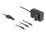 Delock Externes Netzteil 12,0 V / 3,0 A / 36,0 W DC 3,5 x 1,35 mm, DC 5,5 x 2,1 mm, DC 5,5 x 2,5 mm