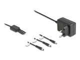 Delock Externes Netzteil 5,0 V / 2,0 A / 10,0 W DC 3,5 x 1,35 mm, DC 5,5 x 2,1 mm, DC 5,5 x 2,5 mm