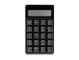 Delock 2 in 1 USB Typ-A Nummernblock mit Taschenrechner Funktion 2,4 GHz kabellos schwarz