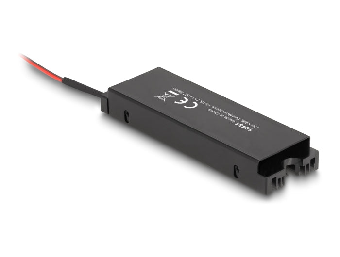 Delock Kühlkörper mit Lüfter für M.2 SSD 2280 schwarz