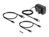 Delock USB Type-C™ Konverter für 1 x M.2 SSD oder 1 x SATA SSD / HDD