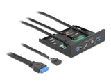 Delock Front Panel 3.5″ USB 5 Gbps 2 x USB Typ-A + HD-Audio