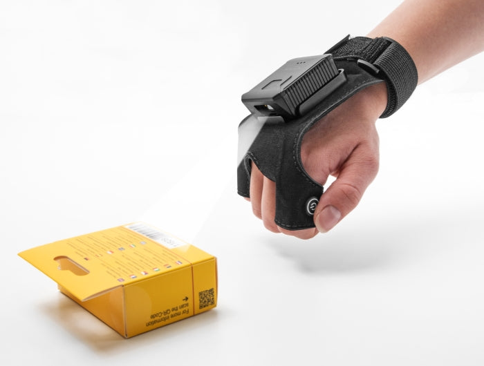 Delock Wearable Barcode Scanner 1D und 2D mit 2,4 GHz oder Bluetooth - für Handschuh 90606 und 90609