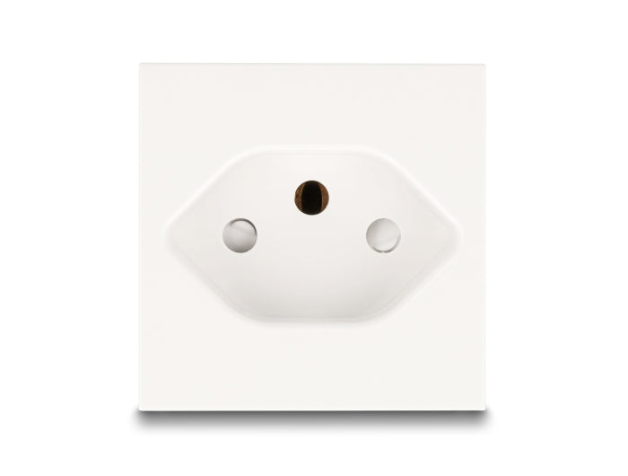 Delock Easy 45 Schutzkontakt-Steckdose T13 Schweiz 45 x 45 mm