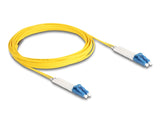 Delock LWL Kabel LC Duplex zu LC Duplex Singlemode OS2 winkelbar 5 m